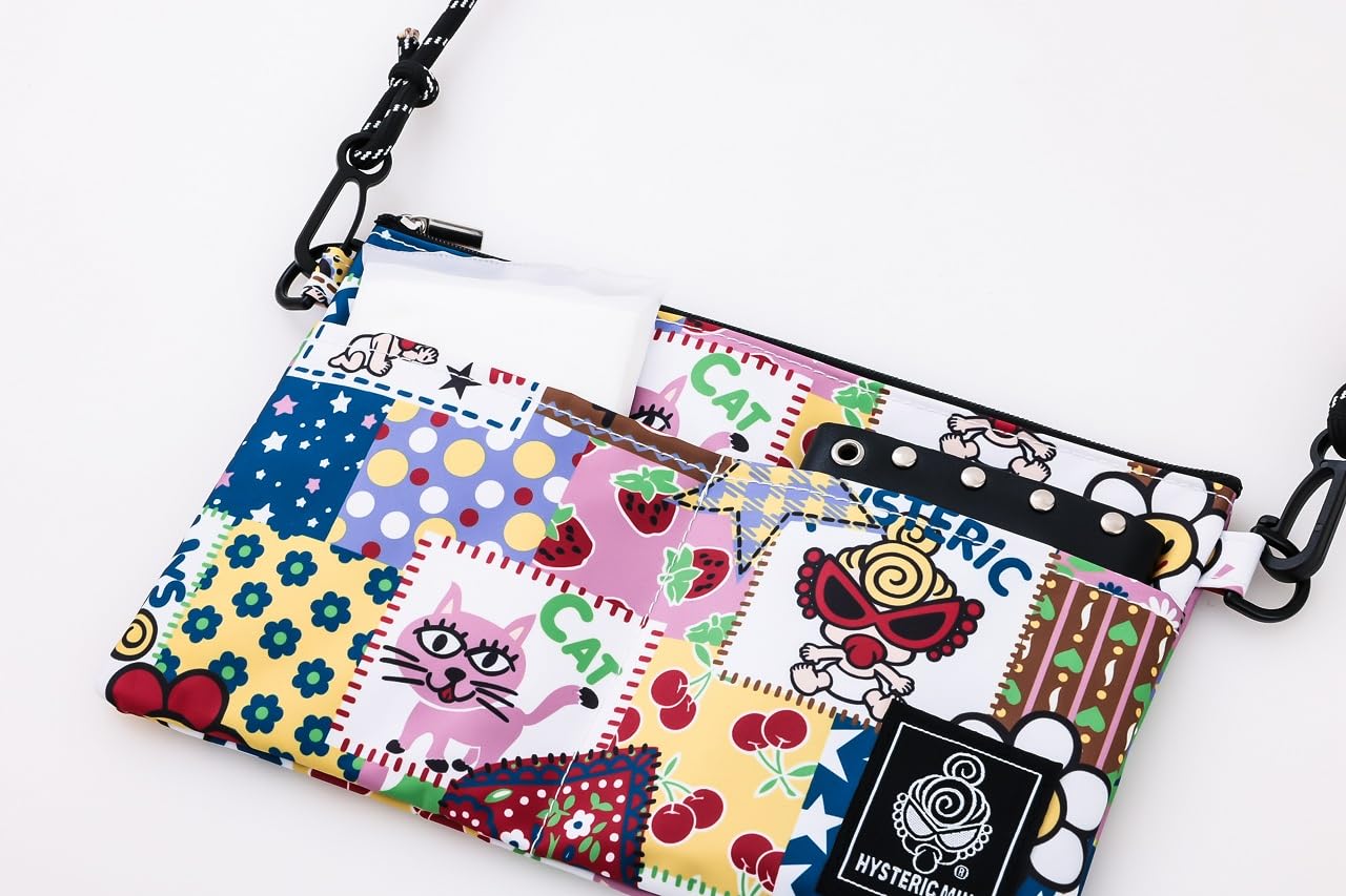 Hysteric Mini Square Bag & Sacoche Book Scrap Patchwork ver.